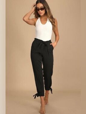 Lulus Sebastian Black Pants